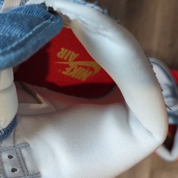 Nike Air Jordan 1 High Women's Denim - Size 7.5W/6 Men's - Picture 15 of 15